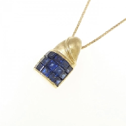 K18YG Sapphire Necklace 0.70CT - Hàng hiệu Authentic 862130
