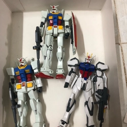 3 combo gundam bandai cũ cho kitbash custom