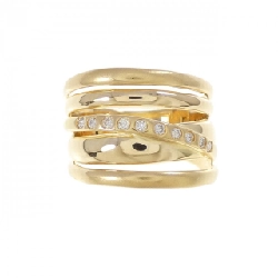 Nhẫn kim cương K18YG 0.11CT - Hàng hiệu chính hãng 854062