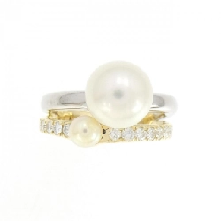 Nhẫn ngọc trai Akoya 750YG/750WG 672867
