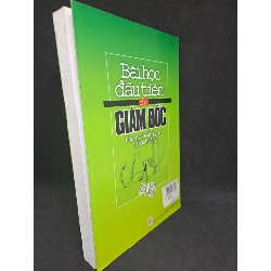 Bài học đầu tiên cho giám đốc phương pháp quản lý thành công 2007 mới 80% HCM1806 911660