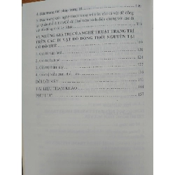 Nghệ thuật trang trí trên đồ đồng thời Nguyễn tại Huế L7 - 2022 - 221 trang LỊCH SỬ - CHÍNH TRỊ - TRIẾT HỌC ANTQ2012-138 737503