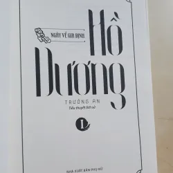 HỒ DƯƠNG TIỂU THUYẾT LỊCH SỬ  1007268