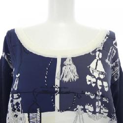 HERMES PASSEMENTERIE Áo len 635491