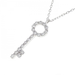 K18WG Dây chuyền kim cương 0.12CT - Hàng hiệu Chính hãng 860349