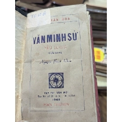 Văn minh sử yếu lược - Nguyễn Bách Khoa ( in năm 1944 ) 1004825