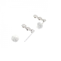 K18WG Bông tai kim cương ba viên 0.20CT - Hàng hiệu Chính hãng 870499