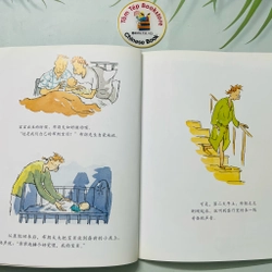 Set sách tranh tiếng Trung ít chữ cho bé 479451