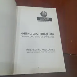 NHỮNG GIAI THOẠI HAY TRONG CUỘC SỐNG VÀ CÔNG VIỆC (song ngữ Anh - Việt) 731208
