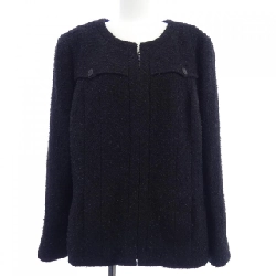 【Vintage】Chanel CHANEL P24330V14844 04A Áo khoác không cổ