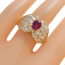 Nhẫn Ruby K18YG 0.97CT - Hàng hiệu Chính hãng 853683