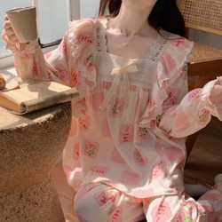 Set đồ ngủ tiểu thư ulzzang freesize