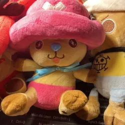 Gấu bông Tony Tony Chopper mũ hồng size 20cm