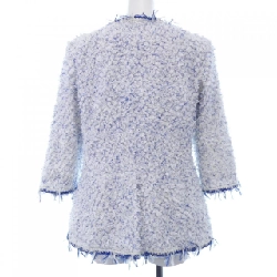 Áo khoác không cổ CHANEL 633458