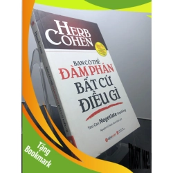 (TẶNG BOOKMARK) Bạn có thể đàm phán bất cứ điều gì 2016 mới 85% bẩn nhẹ bụng sách Herb Cohen RBK1507 KỸ NĂNG