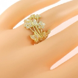 Nhẫn kim cương hoa K18YG 0.35CT - Hàng hiệu chính hãng 850162