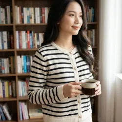 Áo khoác len Cardigan nữ size M 993416