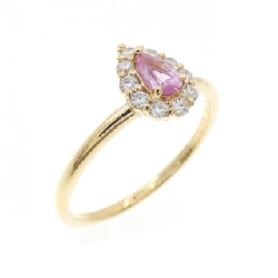 Nhẫn Sapphire K18YG 0.44CT