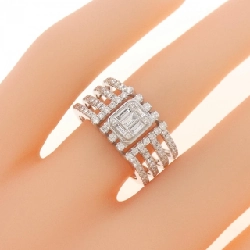 Nhẫn kim cương 750WG 670136