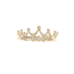 Nhẫn kim cương tiara K18YG - Hàng hiệu Authentic 853909