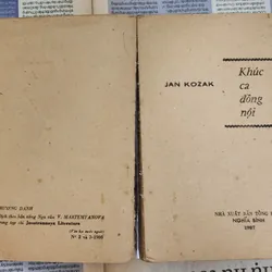 KHÚC CA ĐỒNG NỘI, tiểu thuyết của Jan Kozak 705082