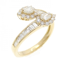 【Sản phẩm mới】Nhẫn kim cương K18YG 0.80CT