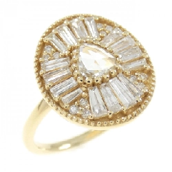 【Sản phẩm mới】Nhẫn kim cương K18YG 0.84CT