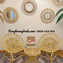 Ghế mây tre đan phòng ngủ hiện đại 780160