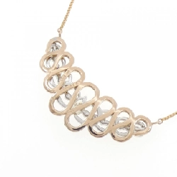 K18PG/PT900 Dây chuyền kim cương 0.320CT - Hàng hiệu Chính hãng 858706