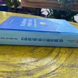 XÃ HỘI HỌC PHÁP LUẬT LÝ LUẬN VÀ THỰC TIỄN- GSTS VÕ KHÁNH LINH 530855