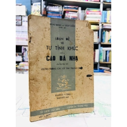 Luận đề về tình khúc của Cao Bá Nhạ - Khai Minh & Duy Diễn