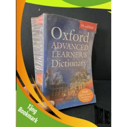 (TẶNG BOOKMARK) Oxford advanced learner's dictionary mới 80% bẩn bìa, ố Oxford RBK1604 HỌC NGOẠI NGỮ