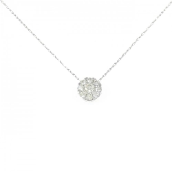 Dây chuyền kim cương hoa PT900 0.20CT - Hàng hiệu Chính hãng