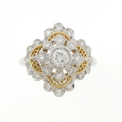 Nhẫn kim cương PT900/K18YG 0.42CT - Hàng hiệu Authentic 854912