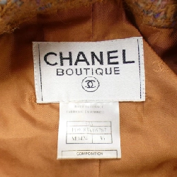 【Mã giảm giá】【Cổ điển】Áo khoác không cổ CHANEL 638212