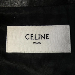 Áo khoác da biker cổ điển CELINE 2E158599E - Hàng hiệu Authentic 888231