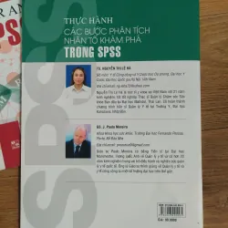 Sách Thực hành Các bước phân tích nhân tố khám phá trong SPSS bản tiếng Việt và tiếng Anh 1021698