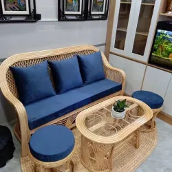 Sofa mây phòng khách nhỏ gọn 610430