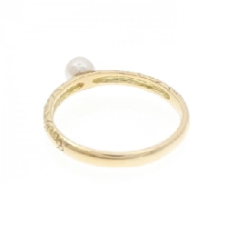 Nhẫn ngọc trai Akoya K18YG 4.4mm - Hàng hiệu Chính hãng 853269