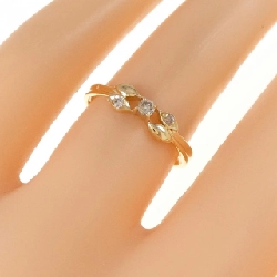 Nhẫn kim cương K18YG 0.08CT 668834