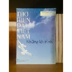 Thơ hiện đại Việt Nam những lời bình - Mã Giang Lân VĂN HỌC VAVO0810