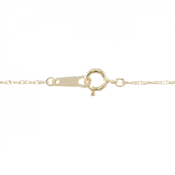 K18YG Dây chuyền kim cương chéo 0.10CT - Hàng hiệu chính hãng 858428