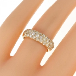 Nhẫn kim cương Pavé K18YG 1.00CT 673316