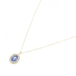 K18YG Sapphire Necklace 0.20CT - Hàng hiệu Authentic 866798