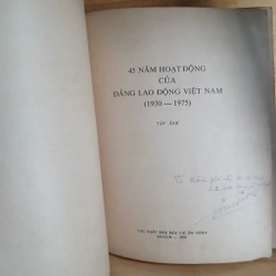 Tập Ảnh 45 Năm Hoạt Động Của Đảng Lao Động Việt Nam (1930 - 1975) - Xb 1975 539236
