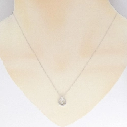 K10WG Đá Topaz Trắng Dây Chuyền - Hàng hiệu Chính hãng 865410