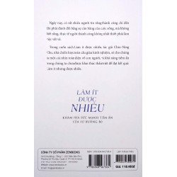 Làm Ít Được Nhiều - Chin-Ning Chu 150409