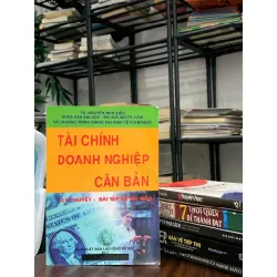 Tài chính doanh nghiệp căn bản: Lý thuyết – Bài tập và Bài giải – Nguyễn Minh Kiều 558480