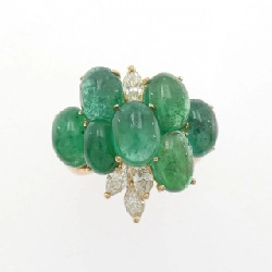 Nhẫn Ngọc Lục Bảo 750PG - Hàng hiệu Authentic 852949