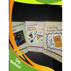 (TẶNG BOOKMARK) Bộ 3 cuốn interactions one mới 80% RBK0303